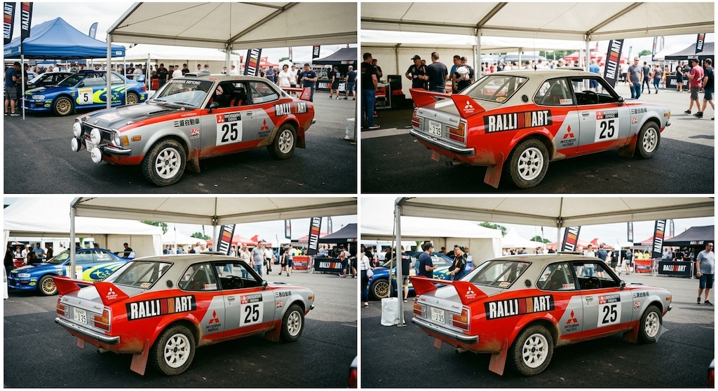 ラリーアートランサー1600GSRラリーカー