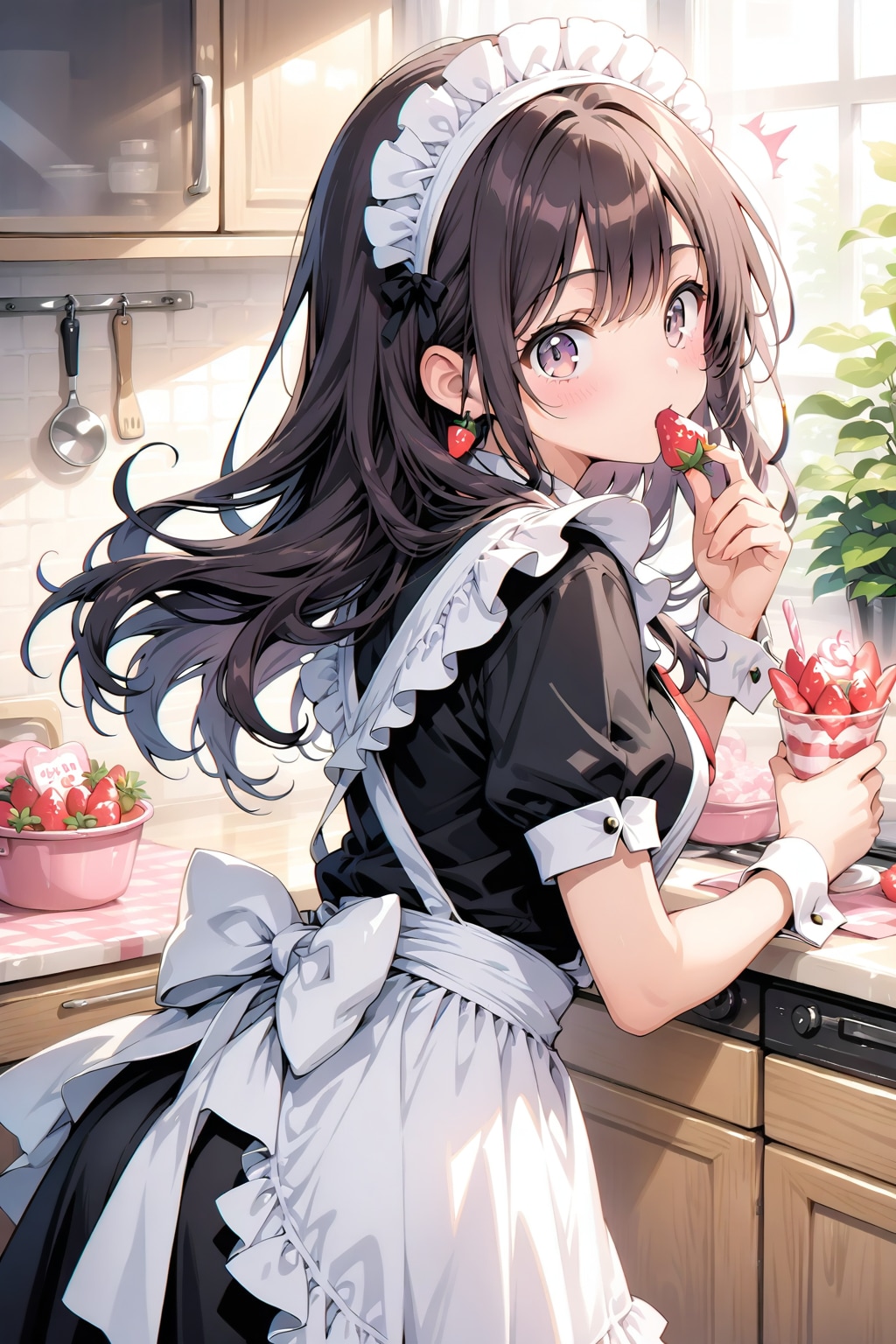 摘まみ食いメイド