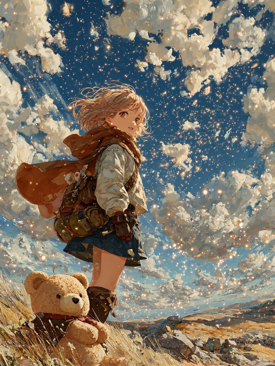 冒険者くま娘②🐾 | の人気AIイラスト・グラビア