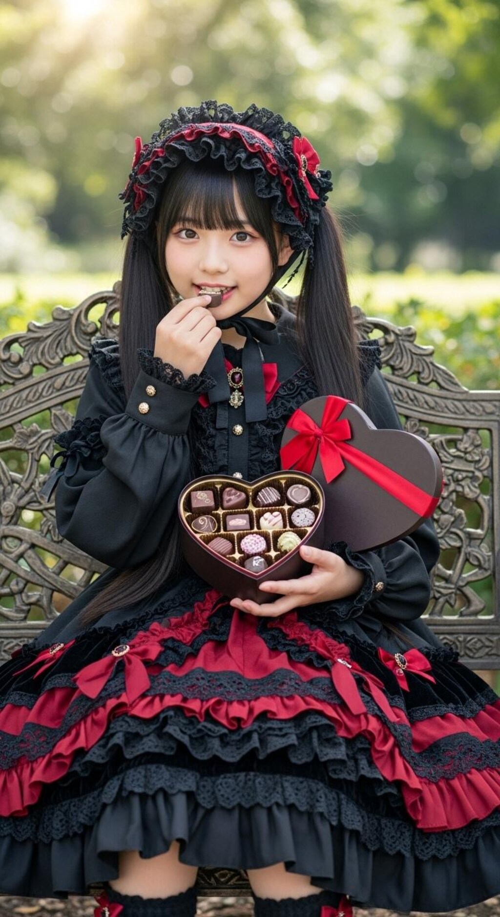 ヴァレンティヌス低年齢ゴスロリ好きのお兄様へ002《食べちゃった》