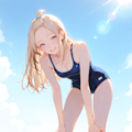 ただひたすらにスク水花蓮ちゃん 2枚目