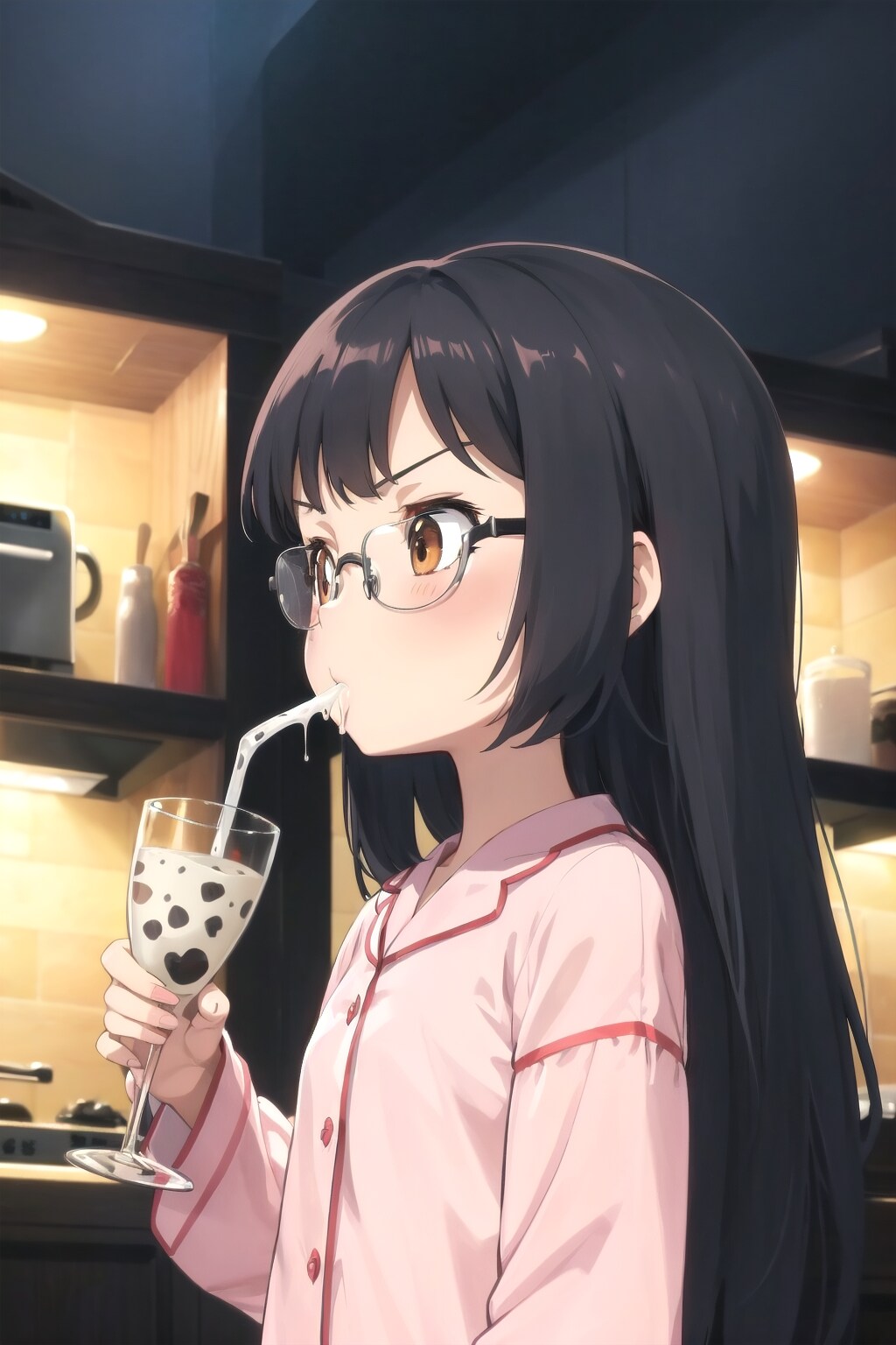 牛乳飲んで成長促進