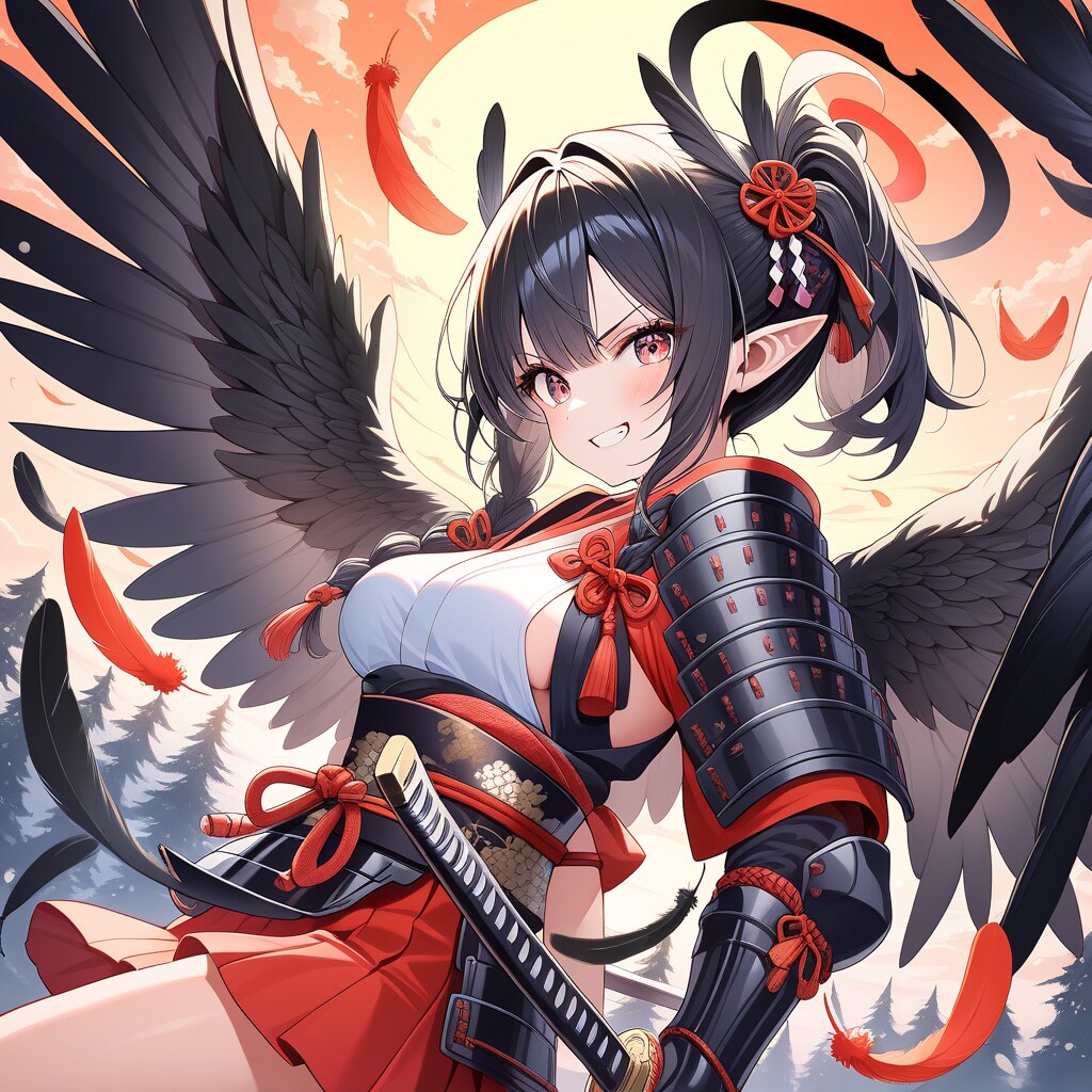 侍・堕天使娘