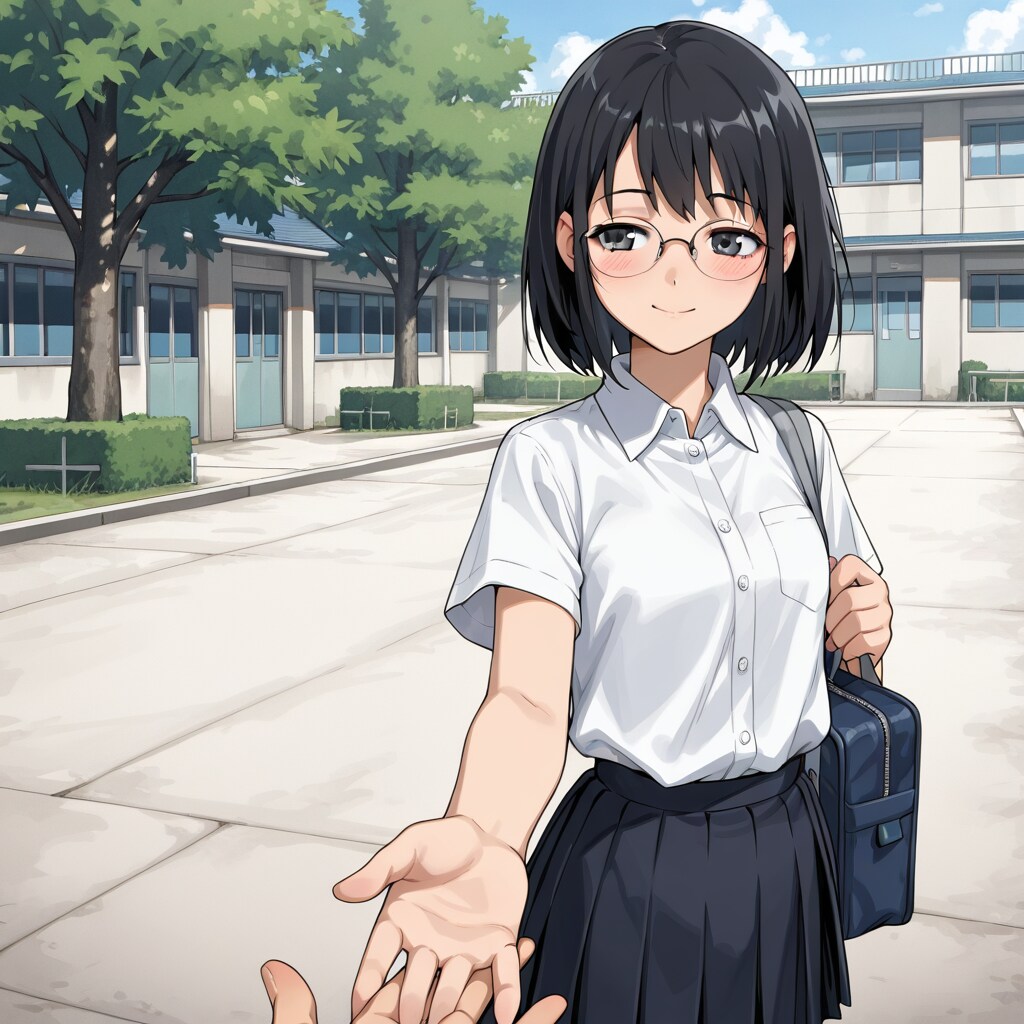 妹と下校 | の人気AIイラスト・グラビア