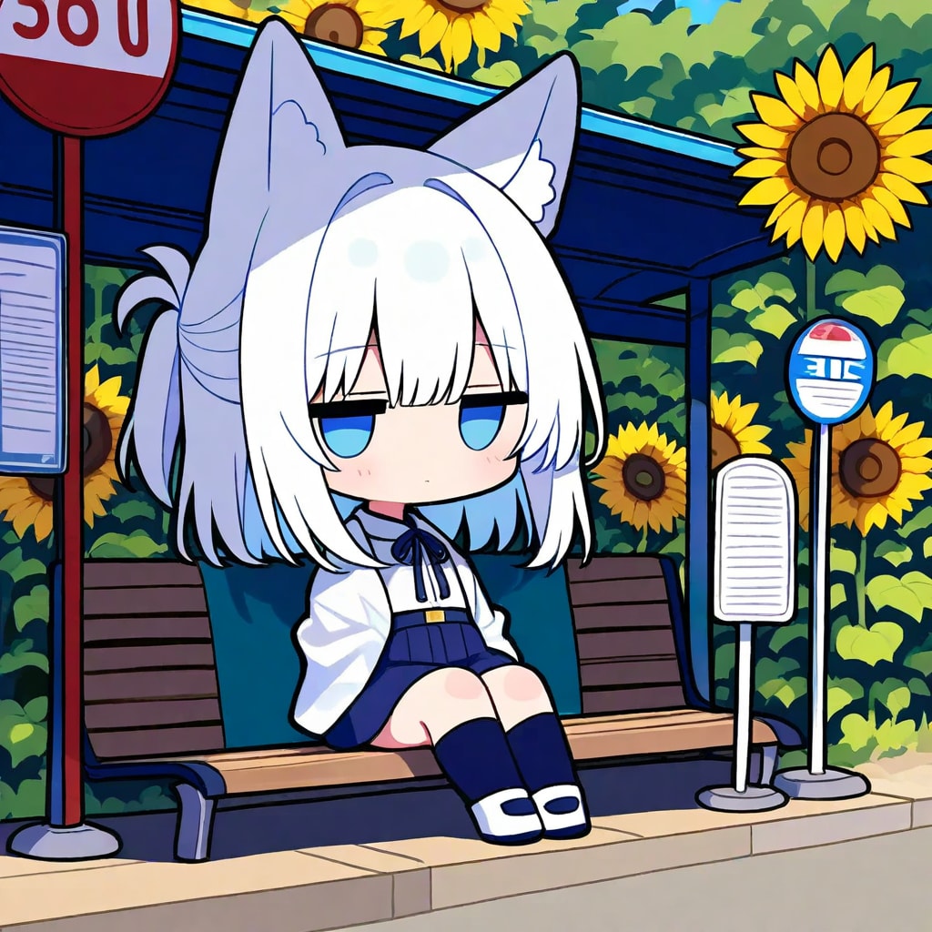 にゅん(おすまし)