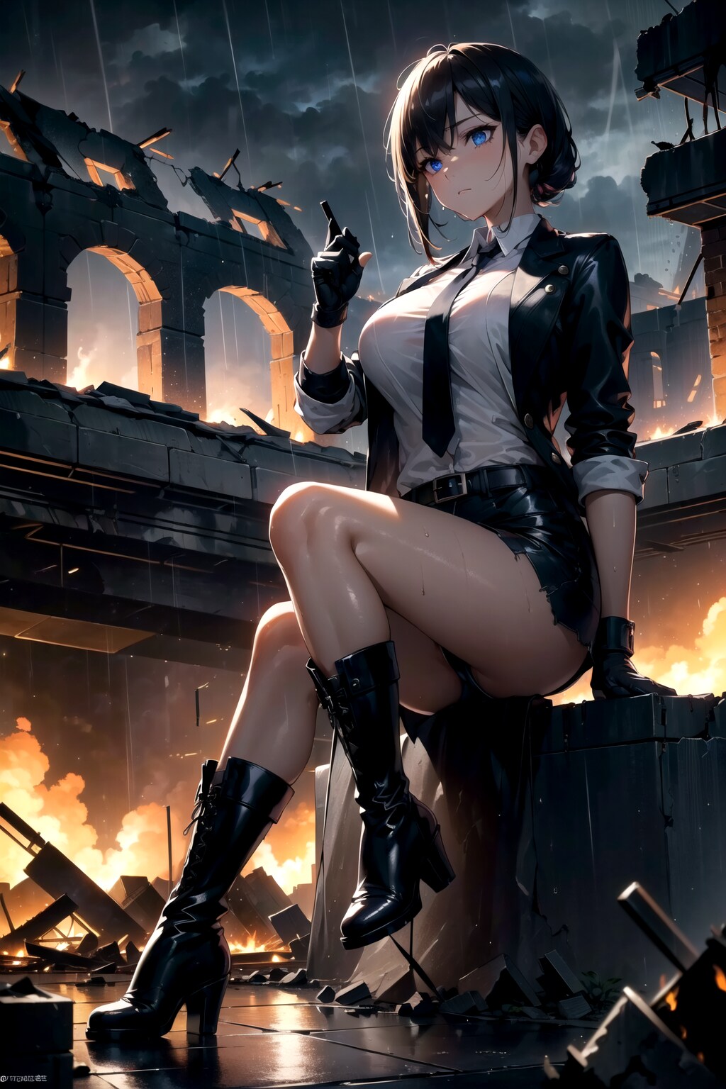 サバイバル美女