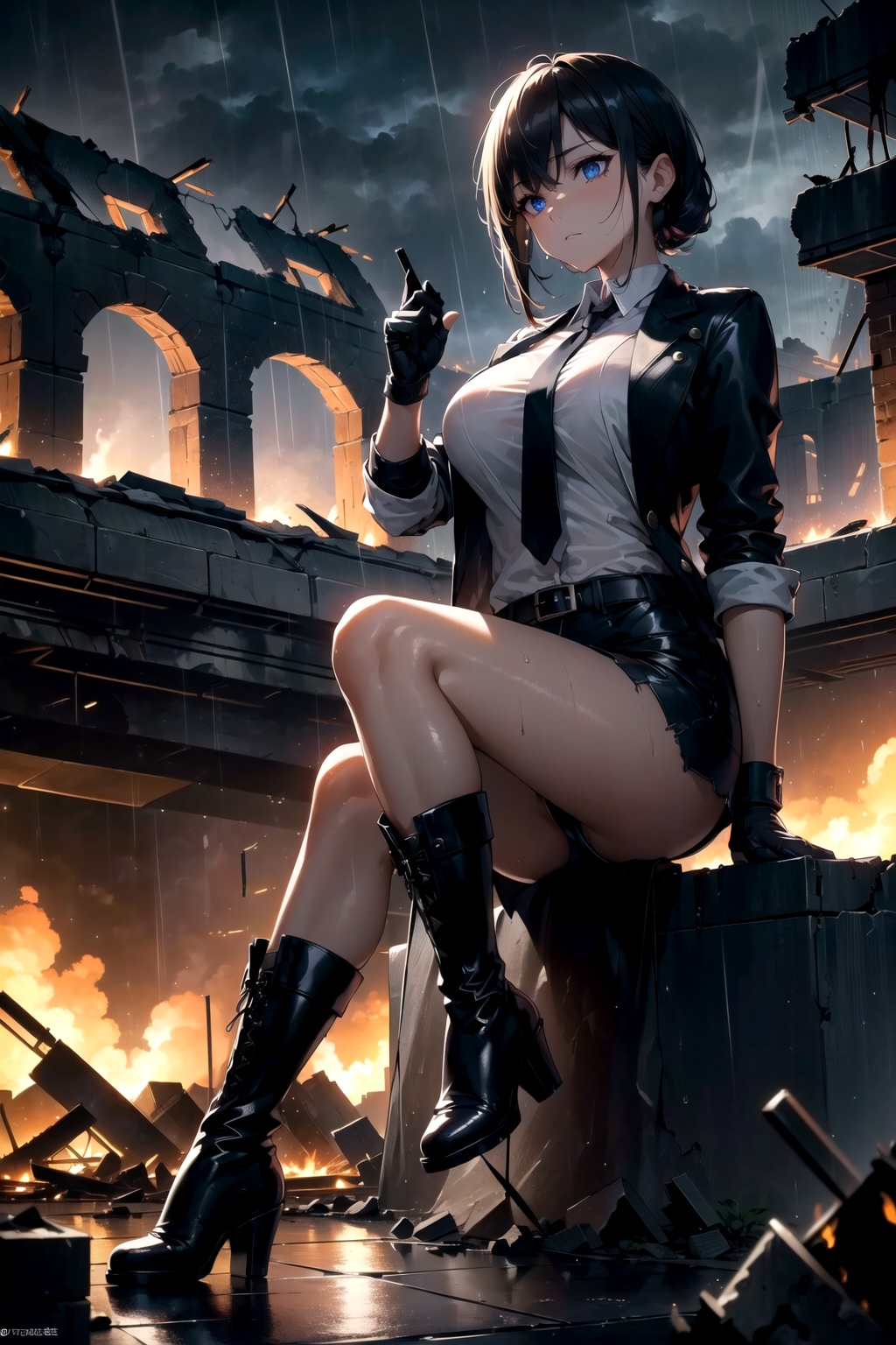 サバイバル美女
