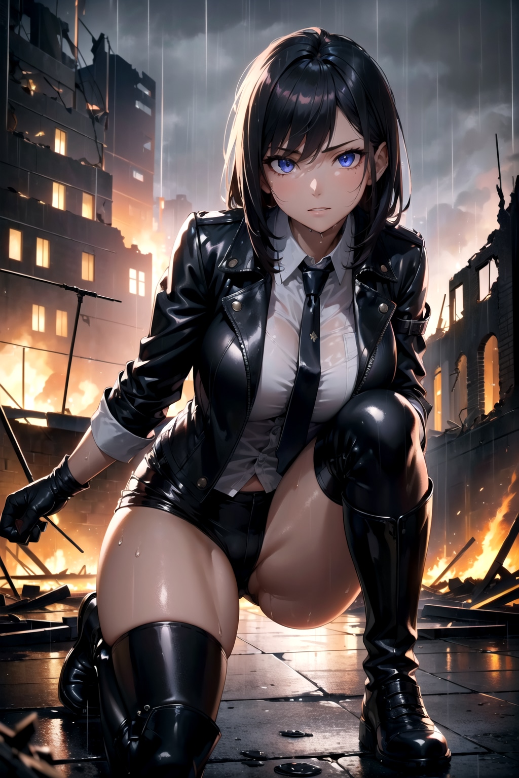 サバイバル美女