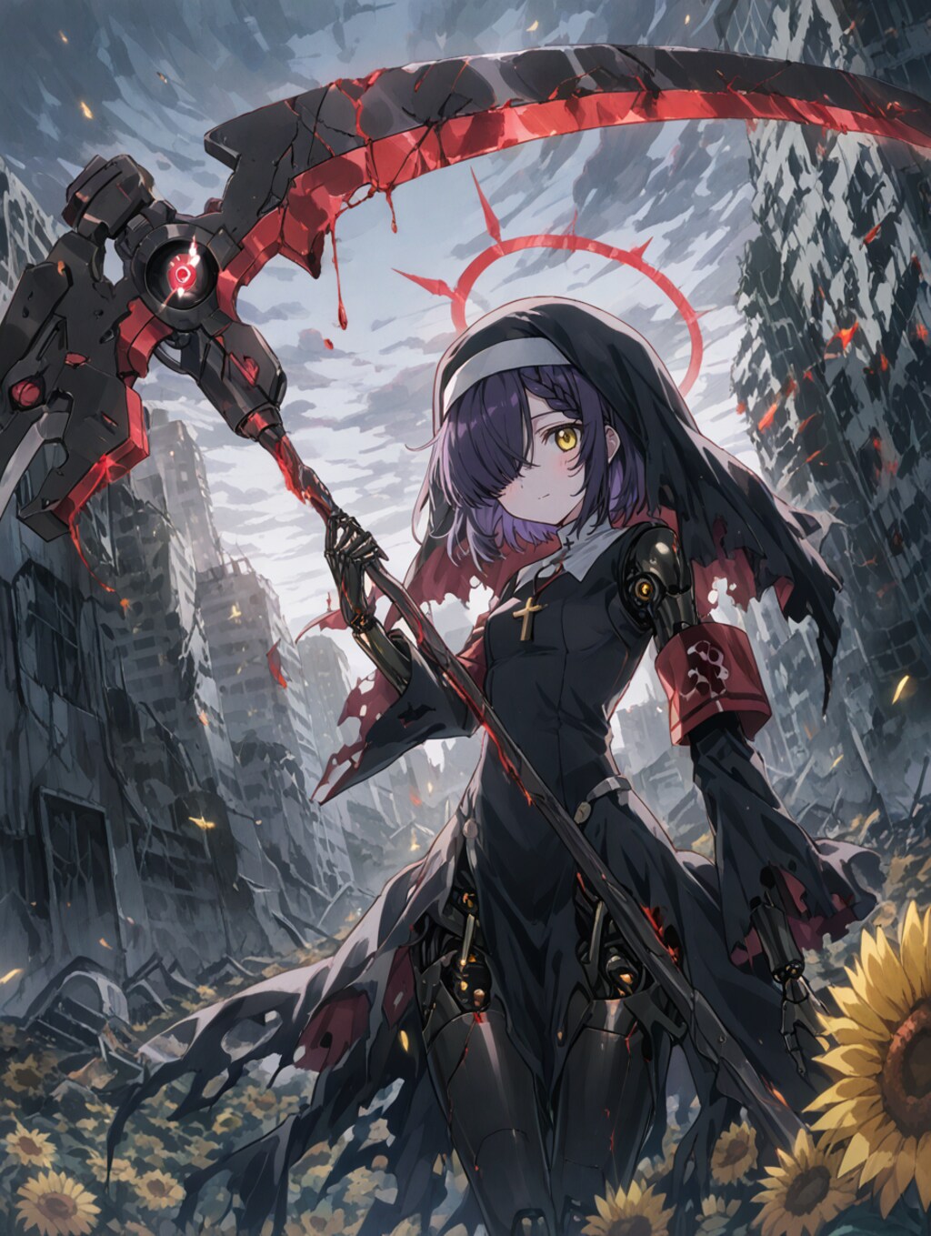鎌に悪魔の目は最高に廚二心を燻るだろ