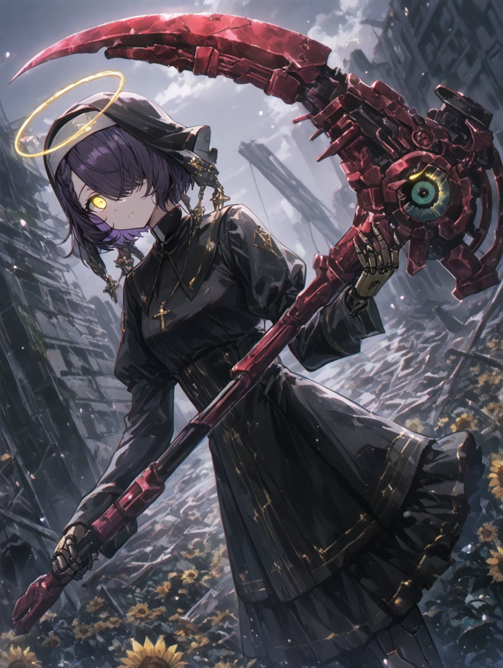 鎌に悪魔の目は最高に廚二心を燻るだろ