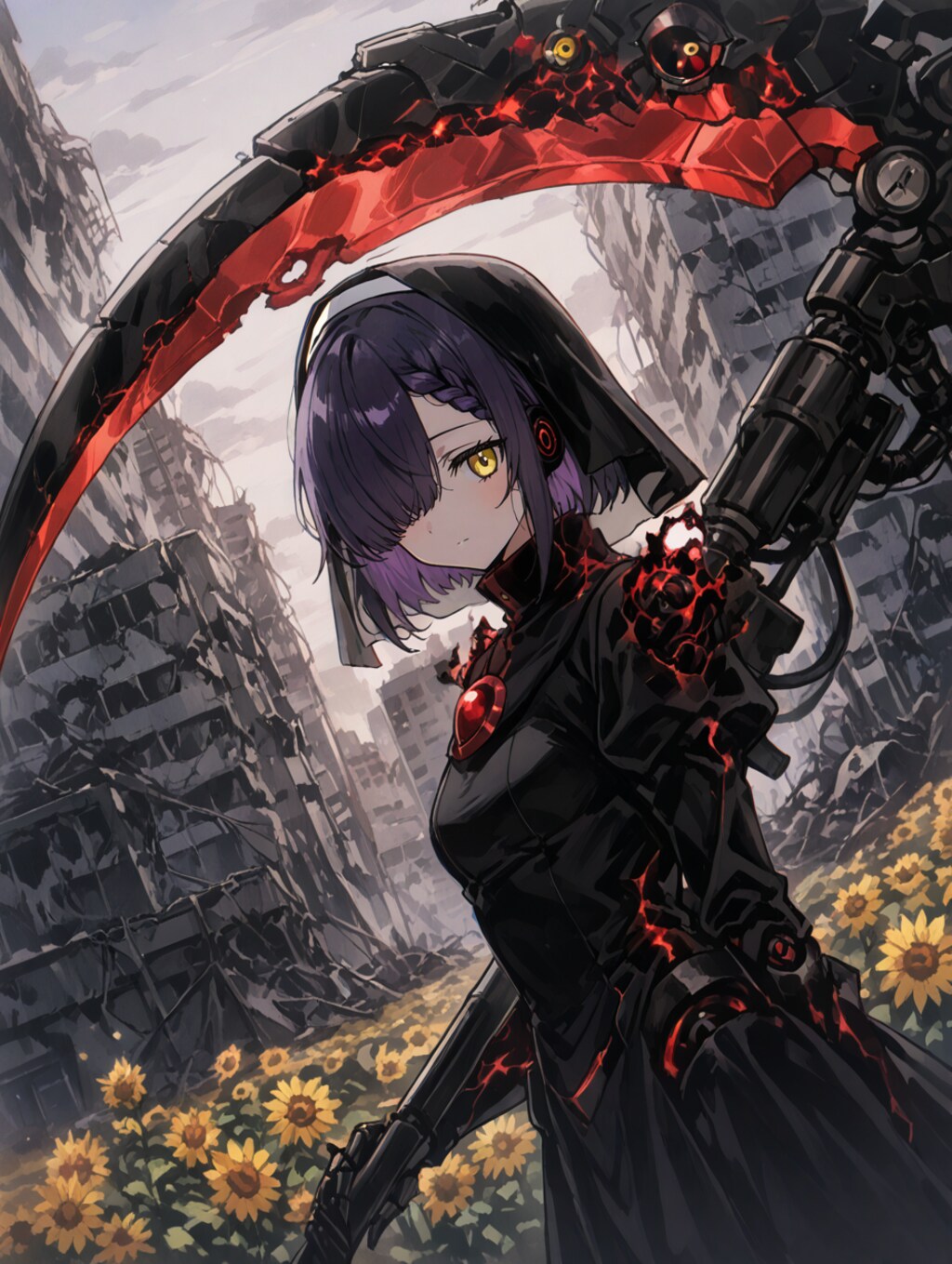 鎌に悪魔の目は最高に廚二心を燻るだろ