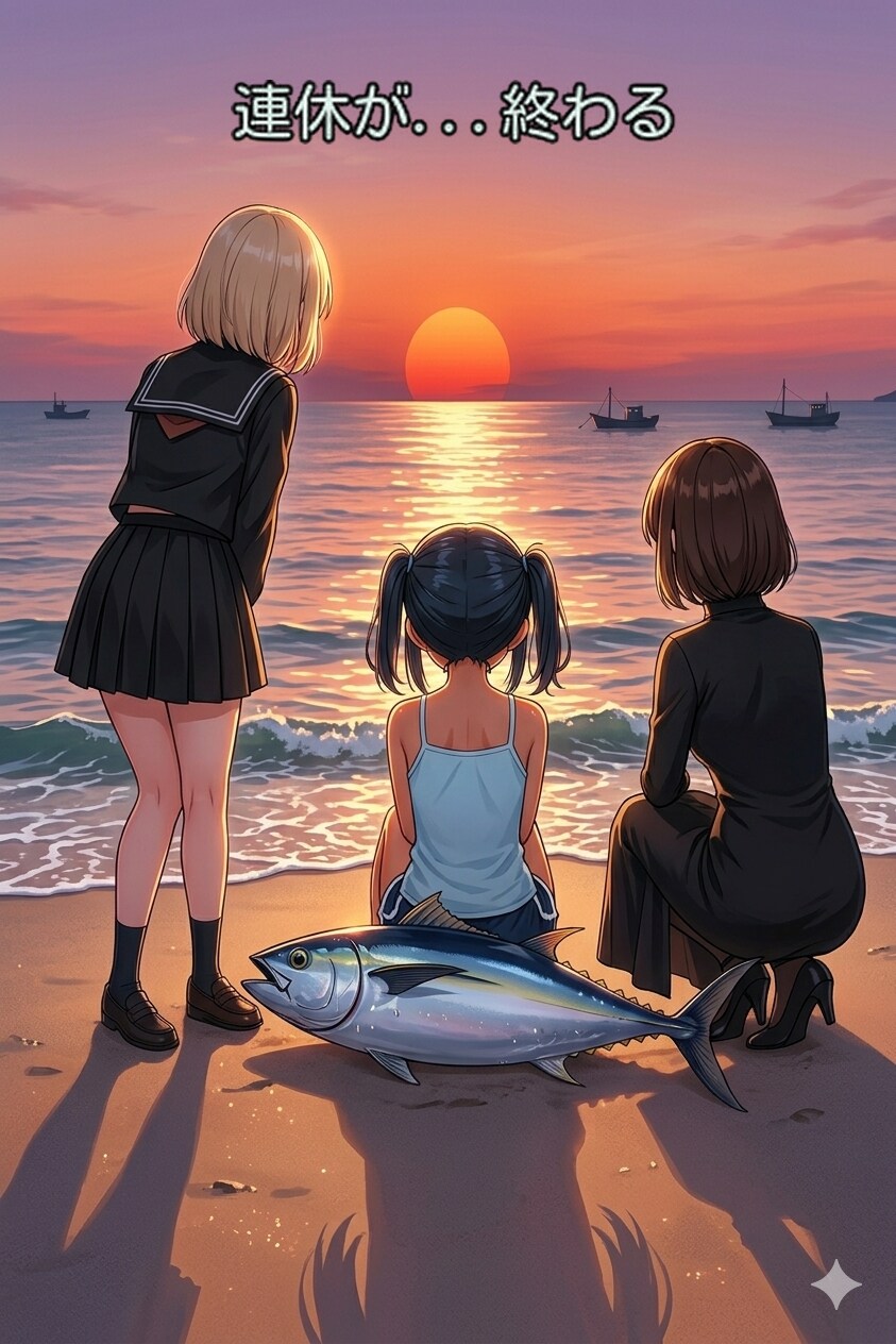 連休が終わる