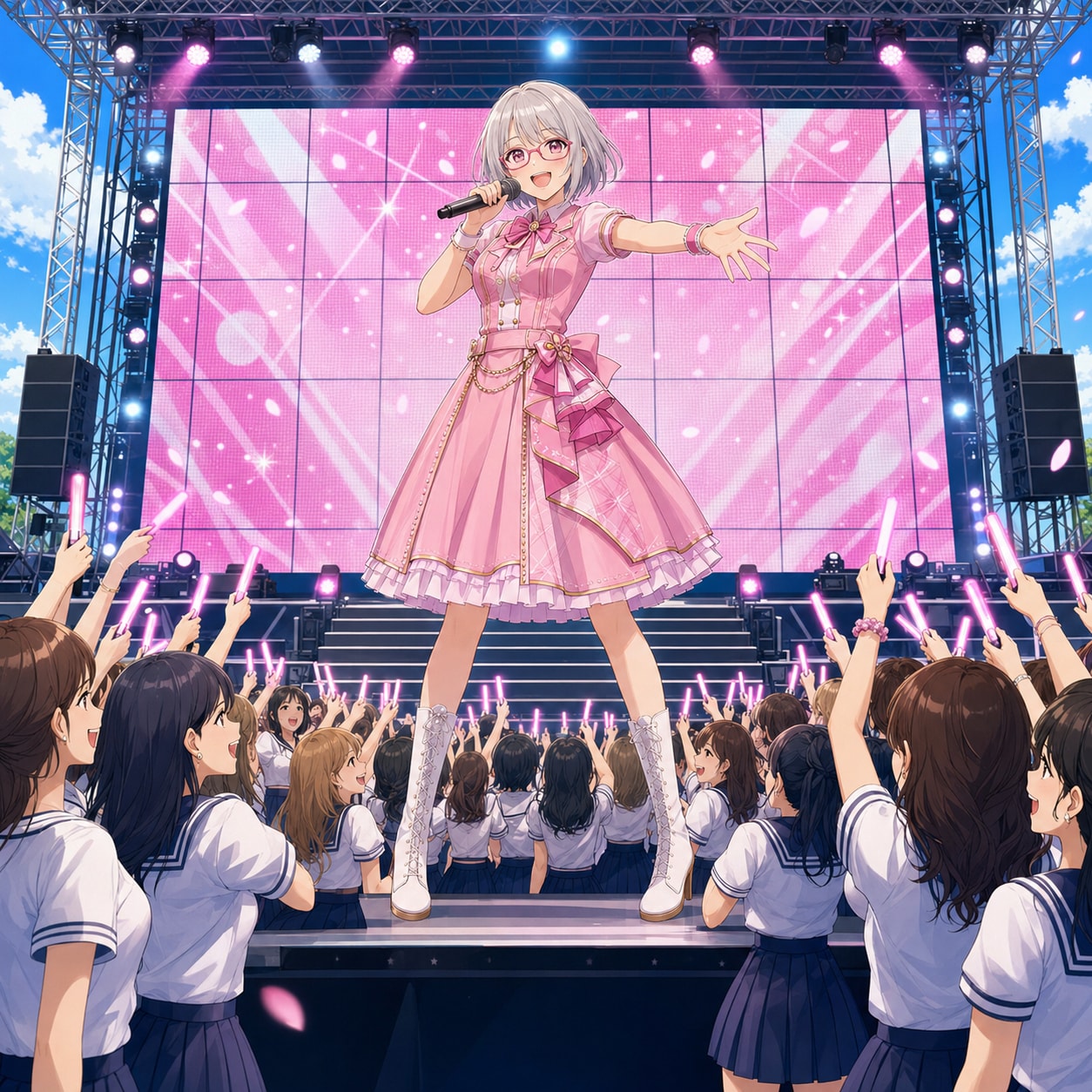 アイドルのコーデ