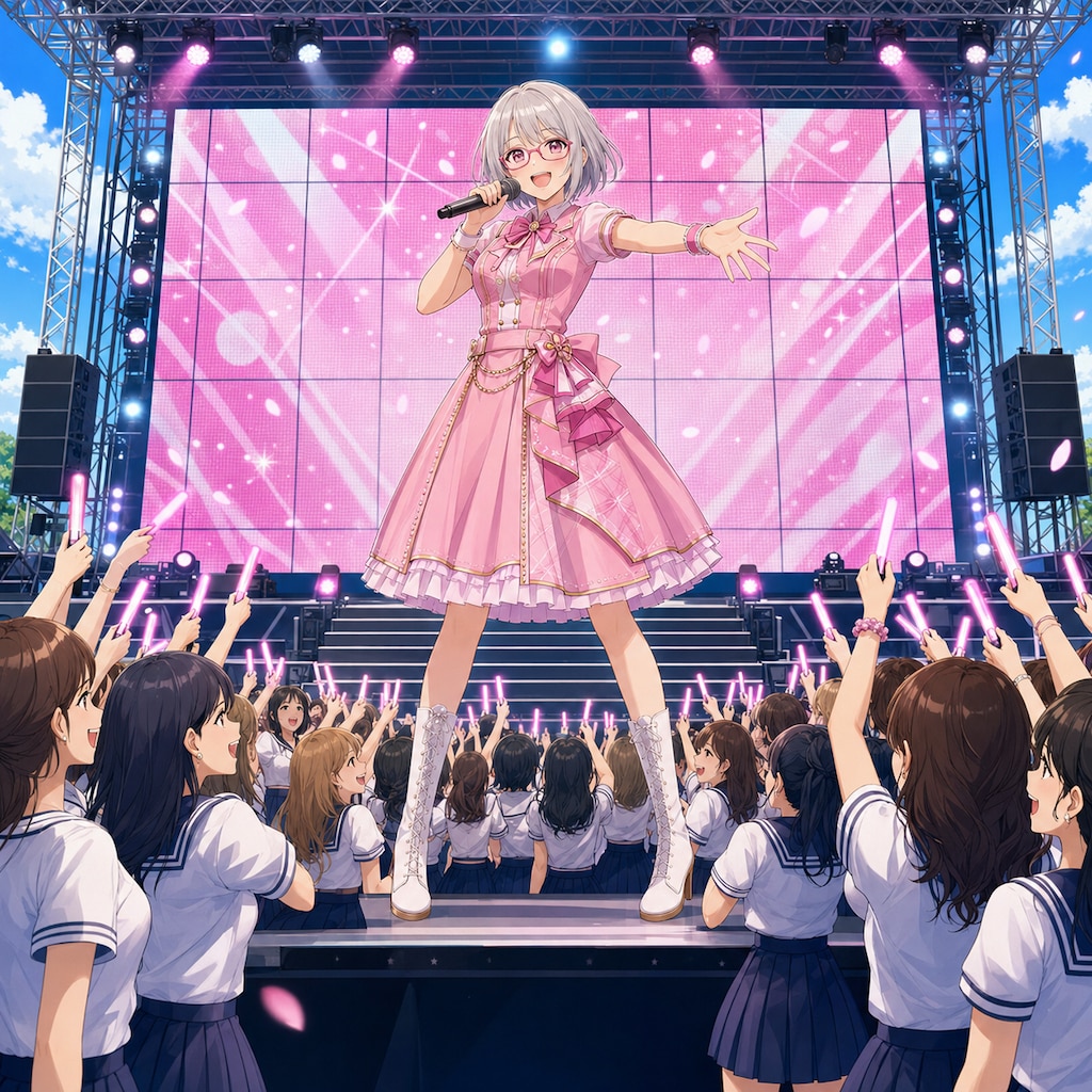 アイドルのコーデ