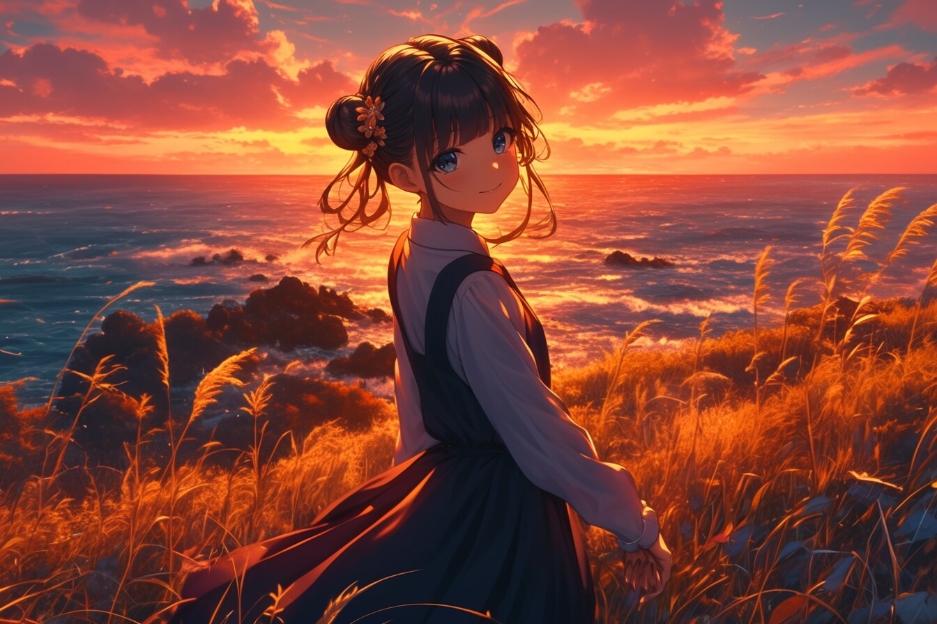 夕暮れのおだんごちゃん🍡✨173