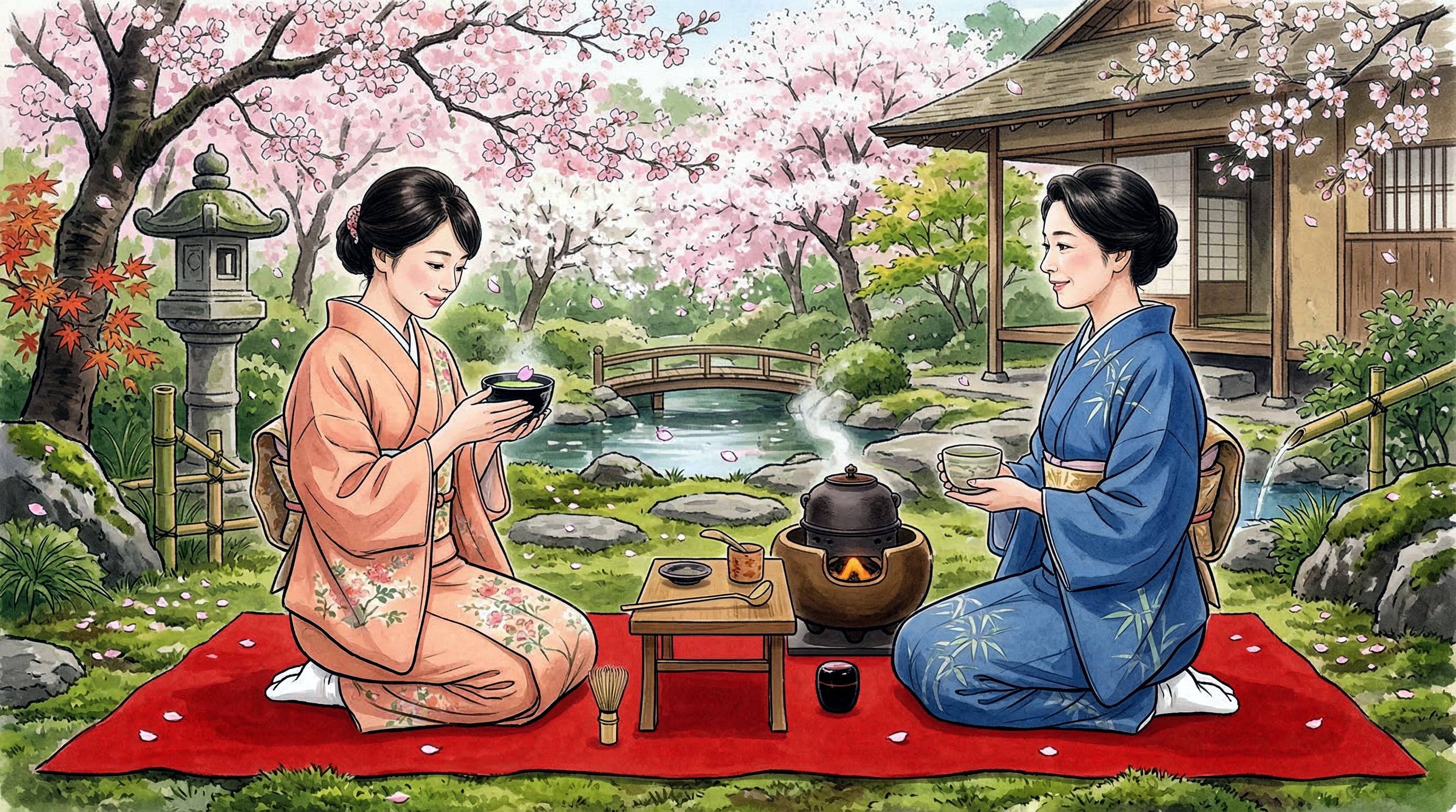 野点 | の人気AIイラスト・グラビア