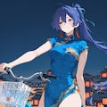 青ぽにちゃん サイクリング_APRICOT 4枚目