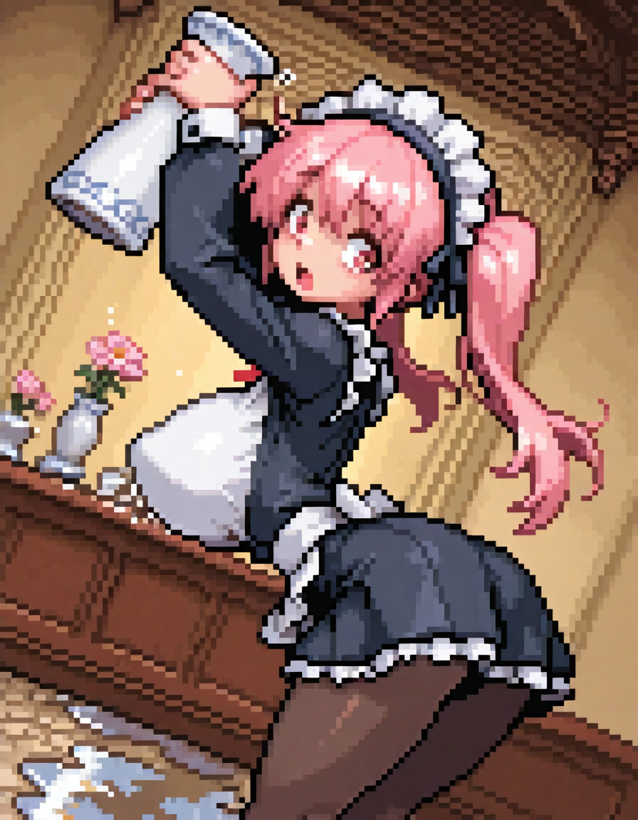 ドジなメイドさん