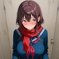 マフラー 3枚目
