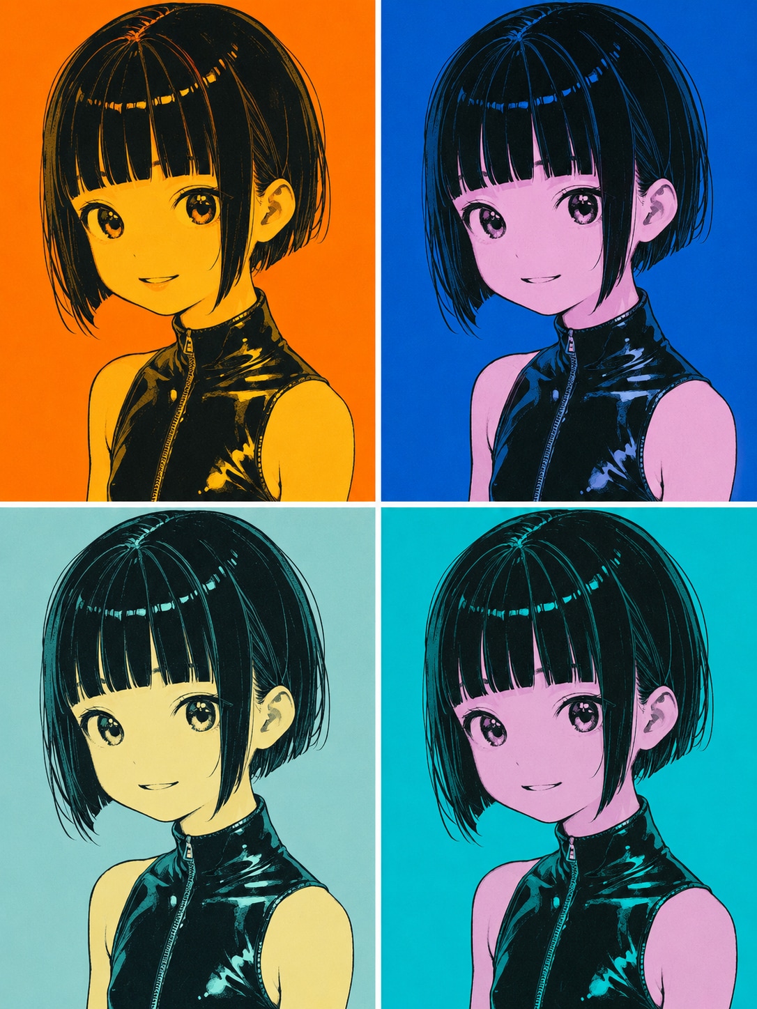 ポップアートなあの子 | の人気AIイラスト・グラビア