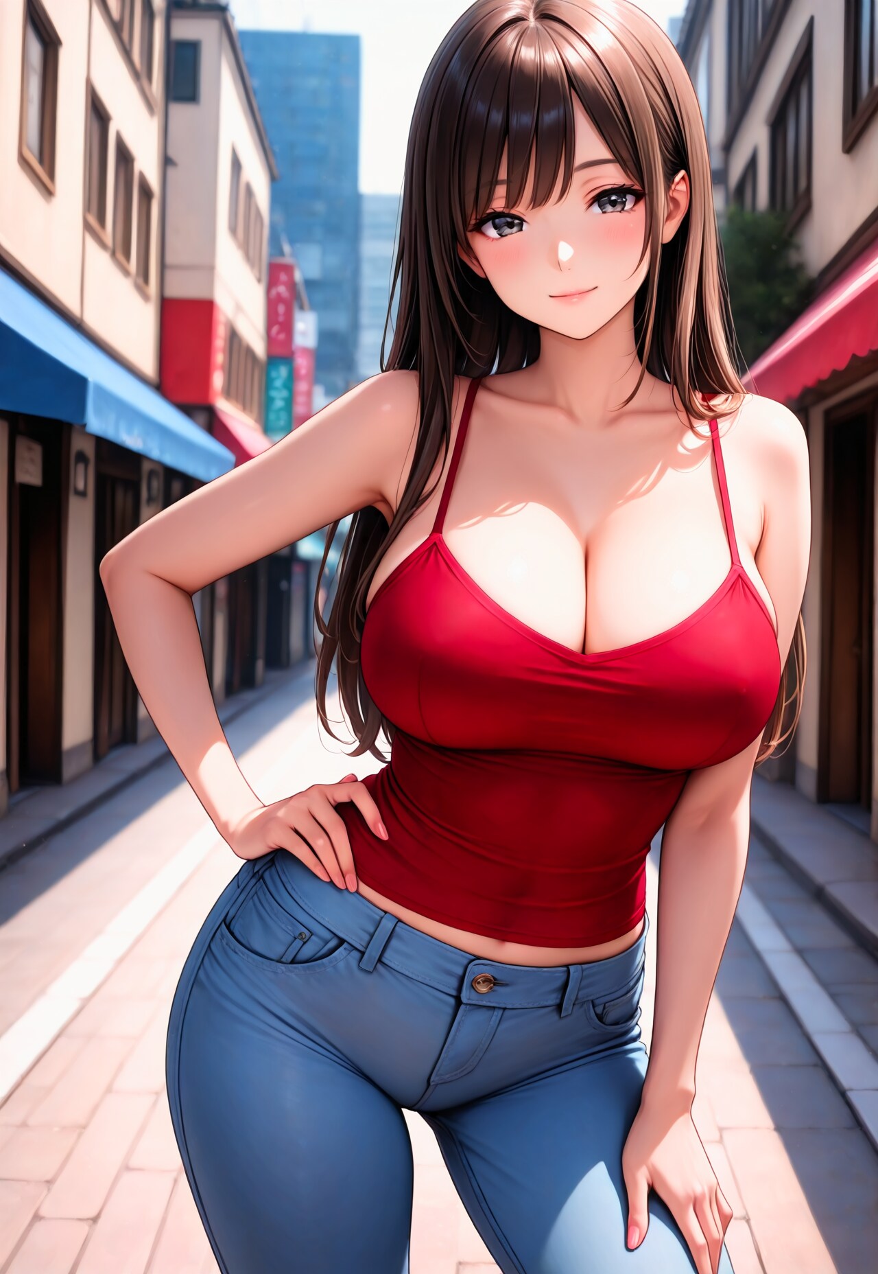 1657（赤いキャミ）