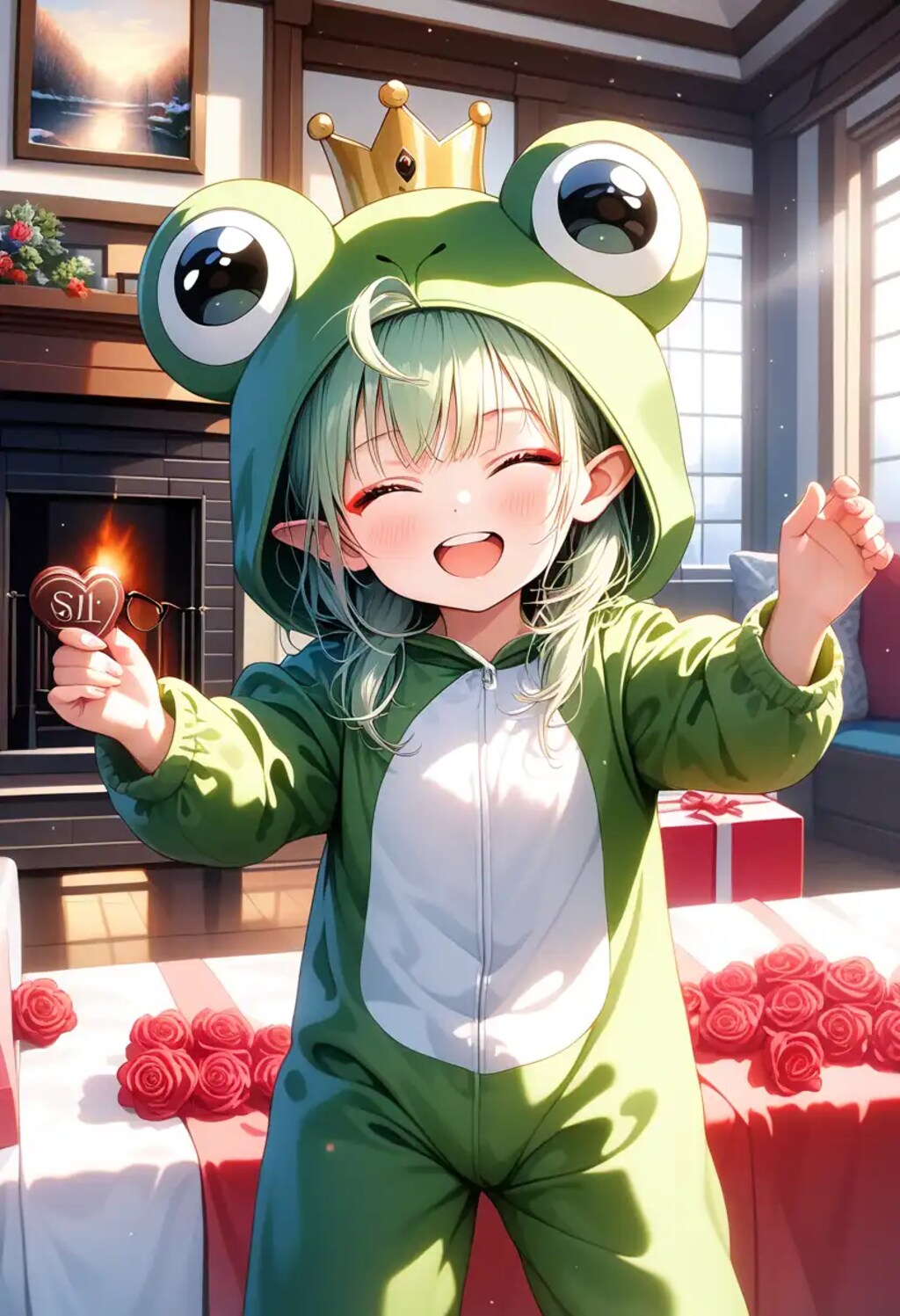 なげるとばくはつする，チョコだよ！