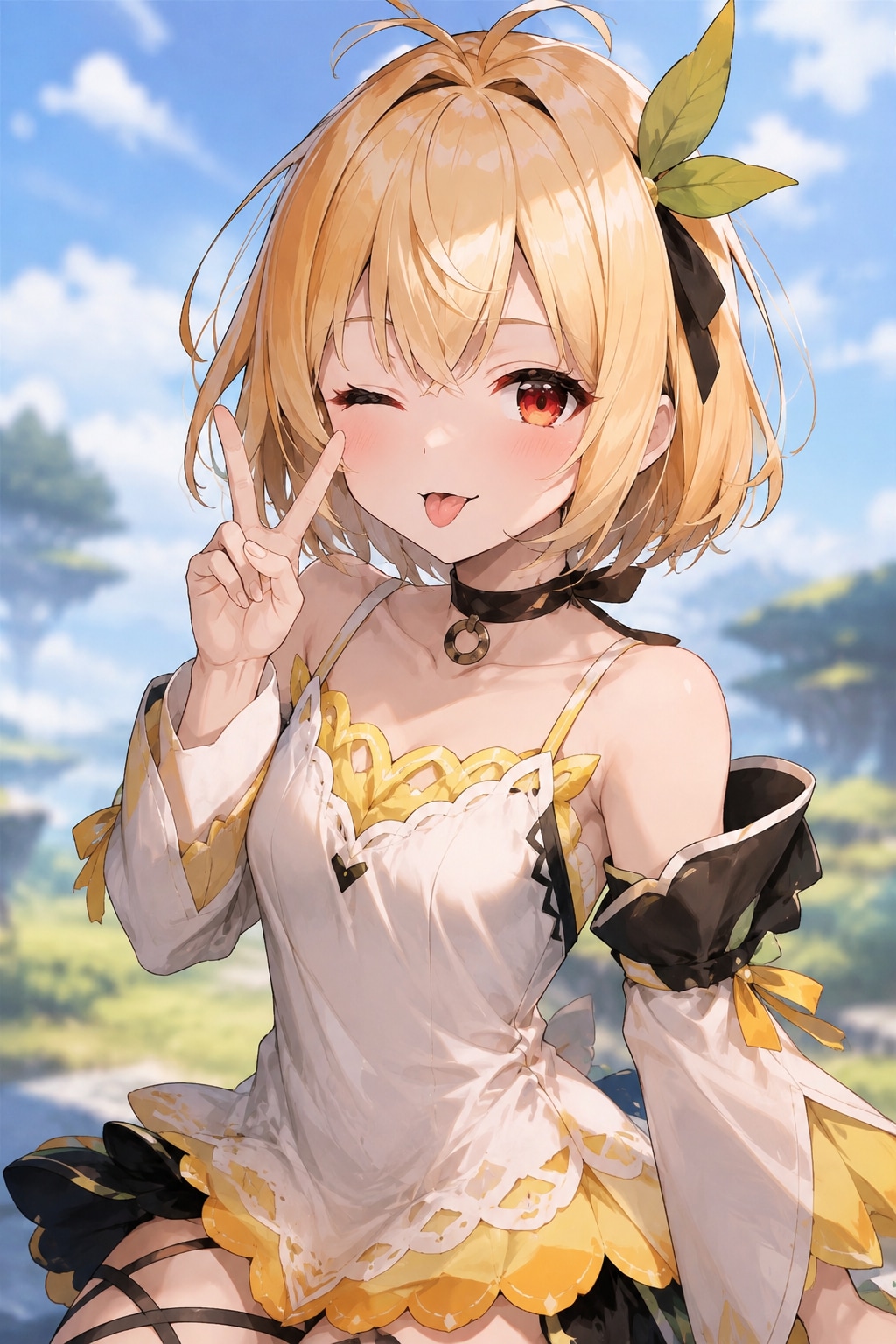 エドナ&ロゼ風コスではっぴーピース