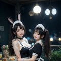 バニーメイド5（ふたりショット） 12枚目