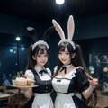 バニーメイド5（ふたりショット） 10枚目