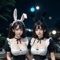 バニーメイド5（ふたりショット） 9枚目
