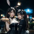 バニーメイド5（ふたりショット） 5枚目