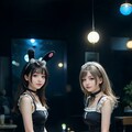 バニーメイド5（ふたりショット） 2枚目