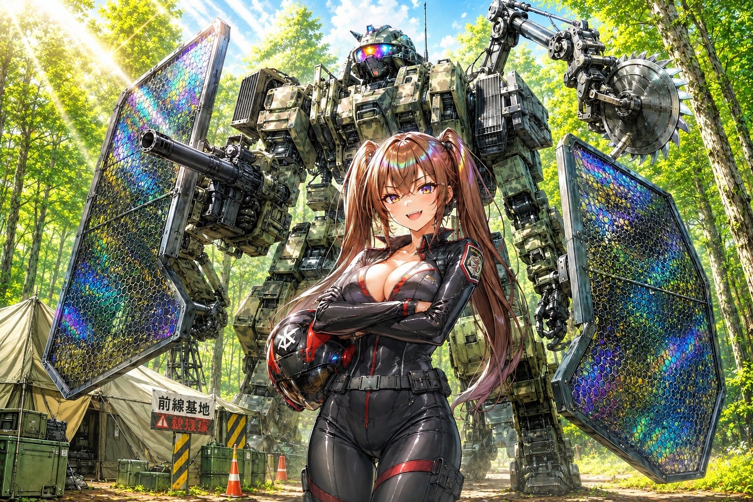 森林特化型ロボット☆