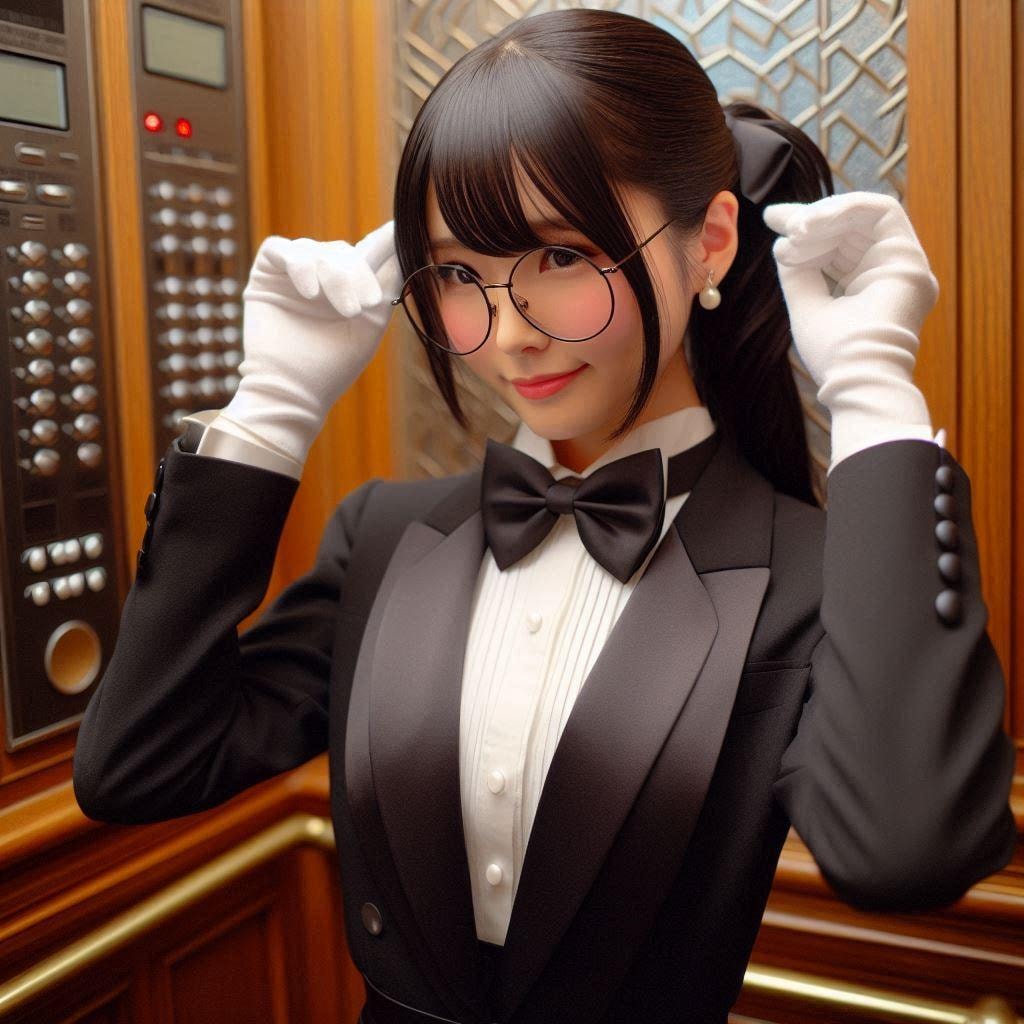 眼鏡、眼鏡の執事ちゃん♪