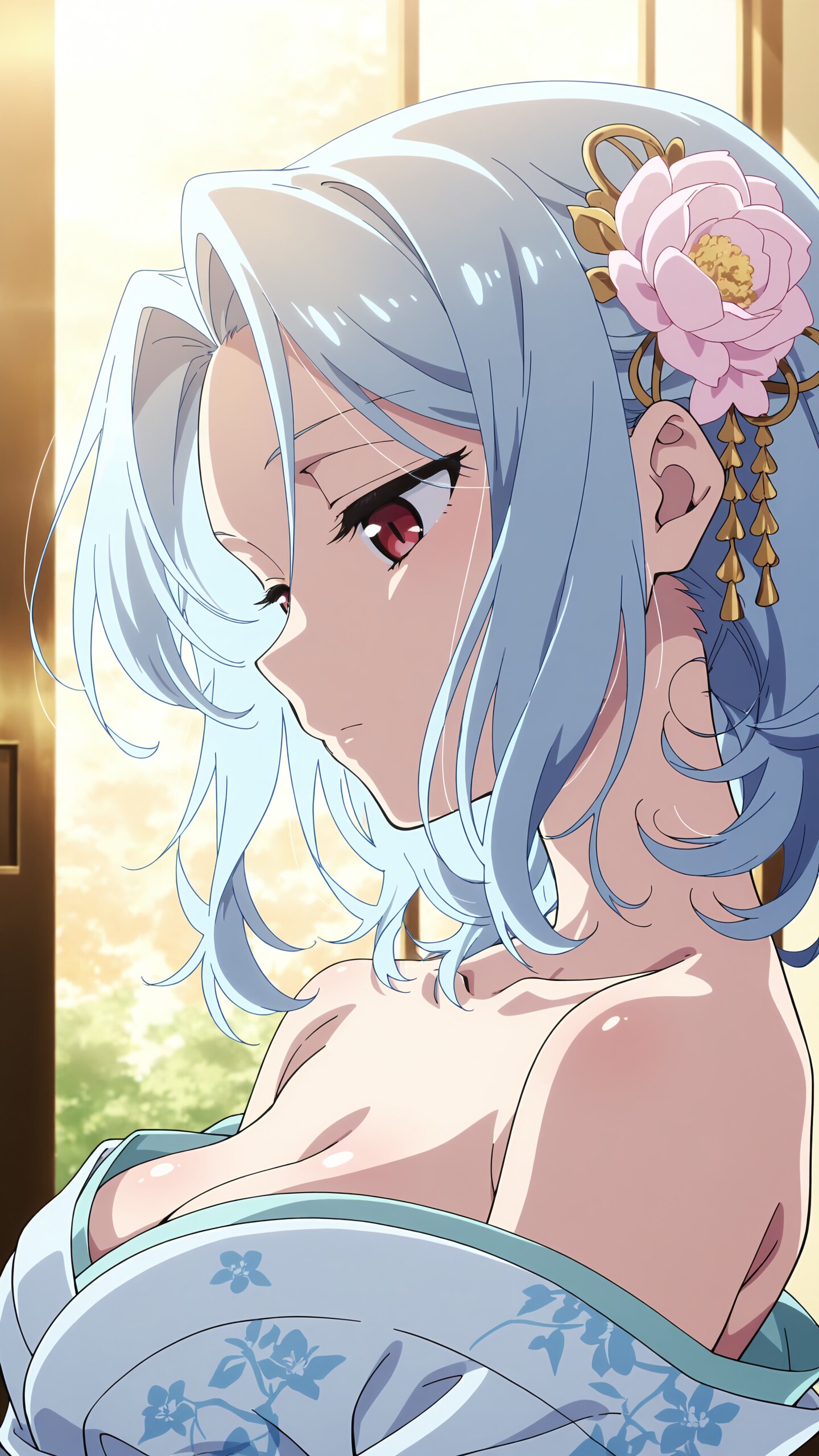 横顔美人