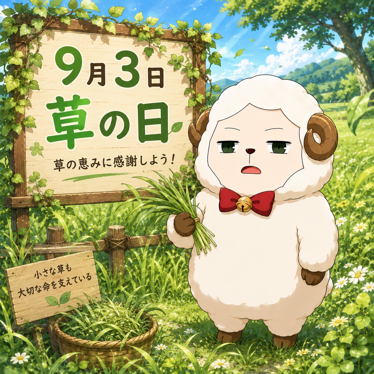 9/3 今日のヒツジ | の人気AIイラスト・グラビア