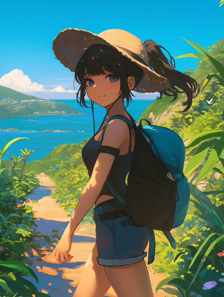 旅する少女247 | の人気AIイラスト・グラビア