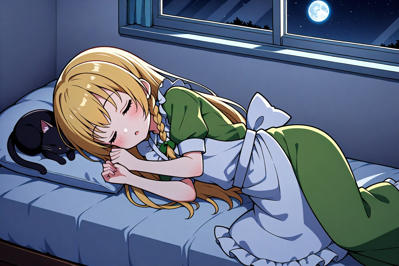 よく寝る下僕ニャ