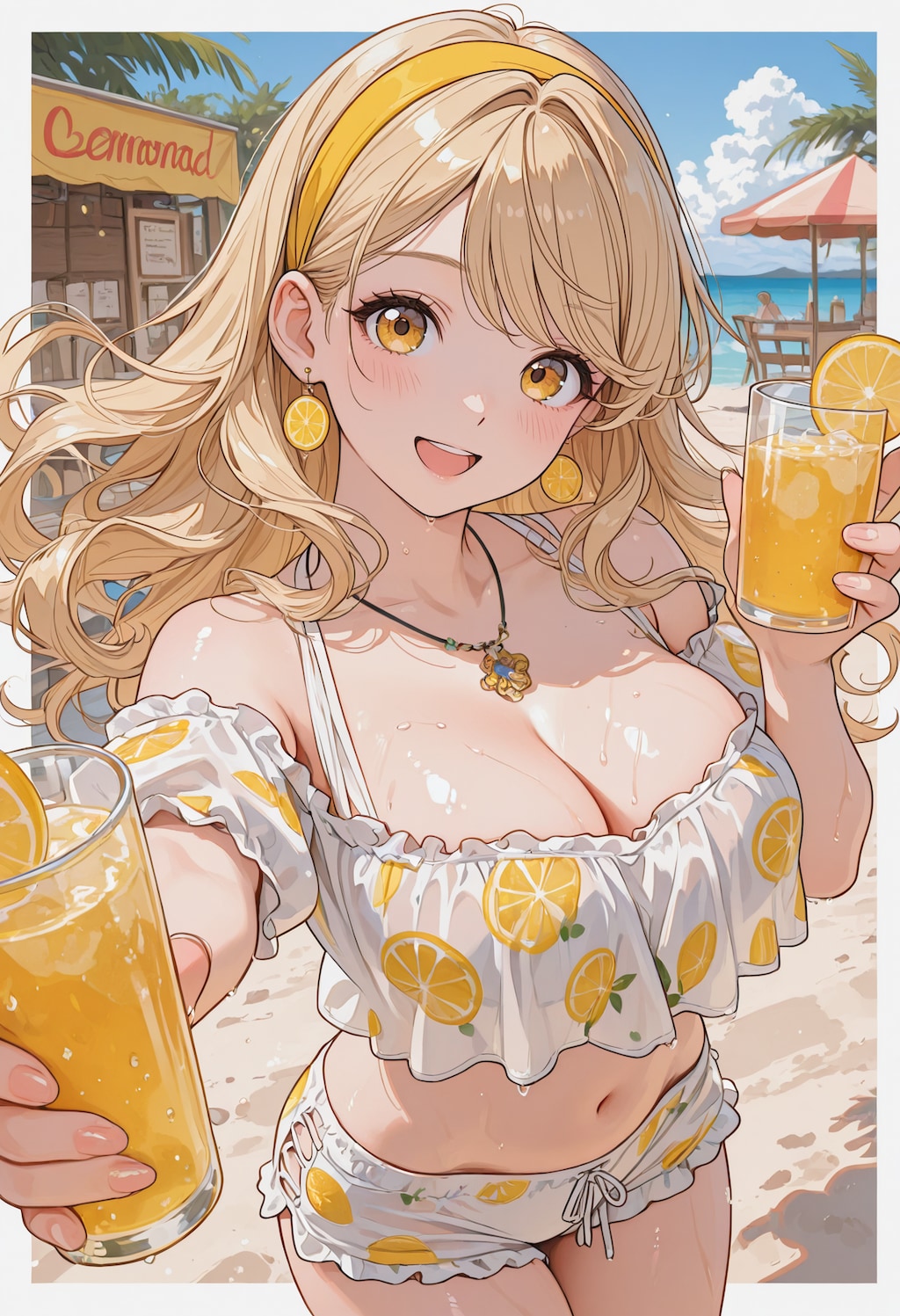 レモネードお姉さん。