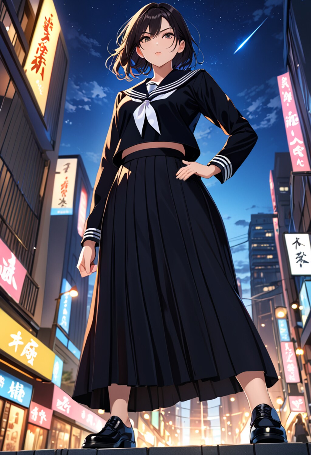 制服ＪＫ #114　スケバン