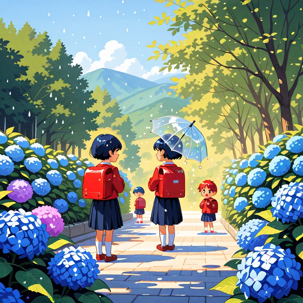 紫陽花