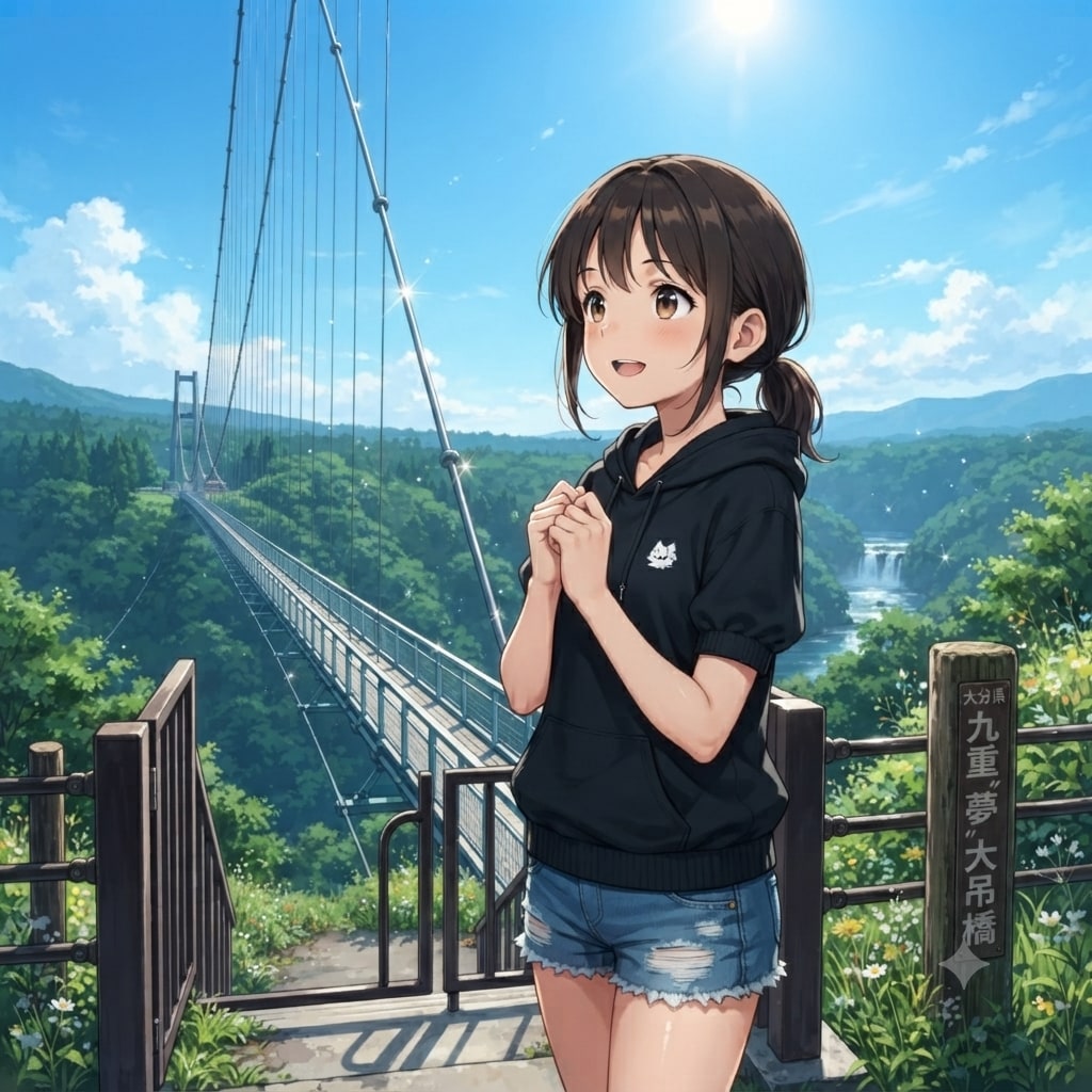 大分県：九重"夢"大吊橋（×）