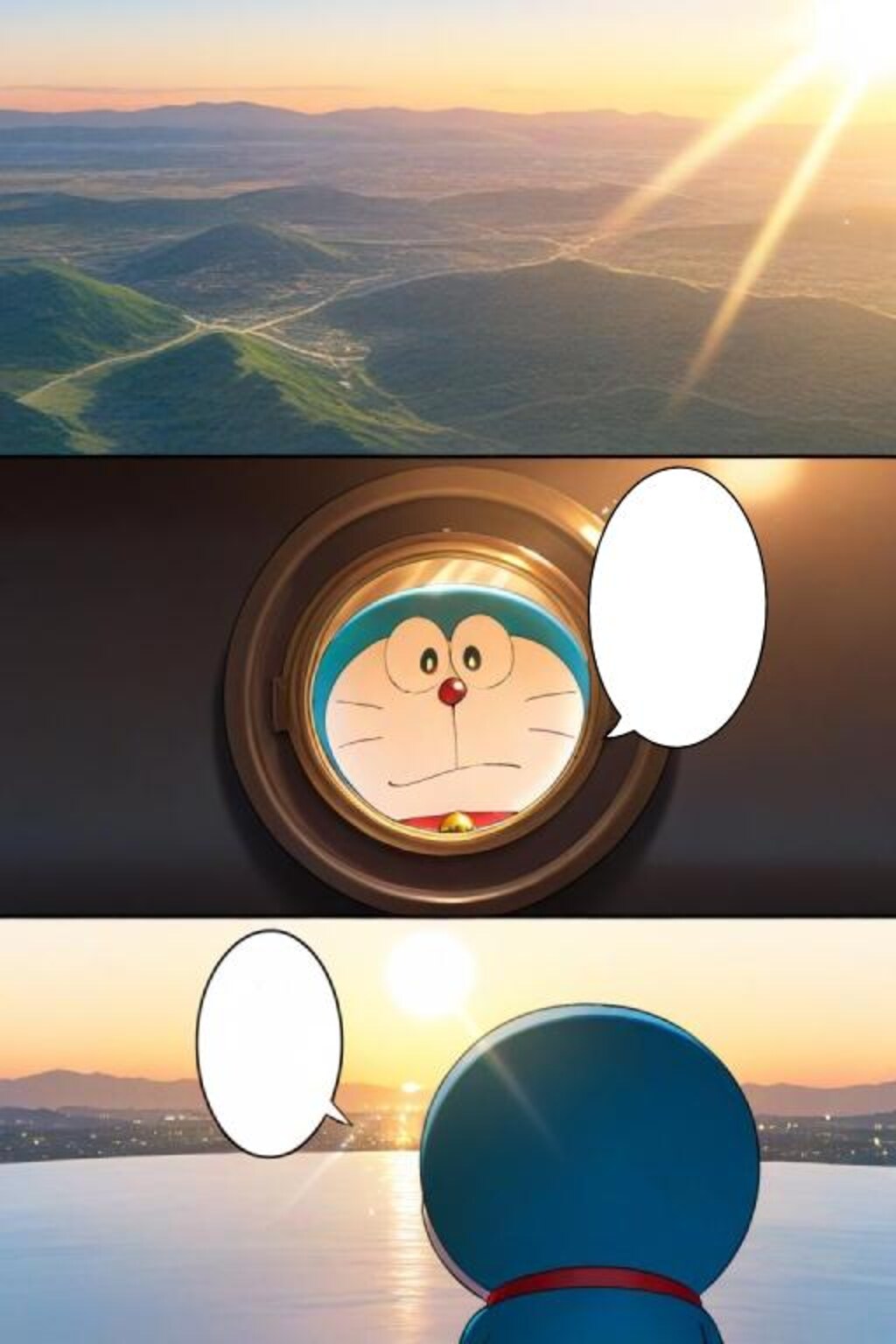 ドラえもん　漫画風