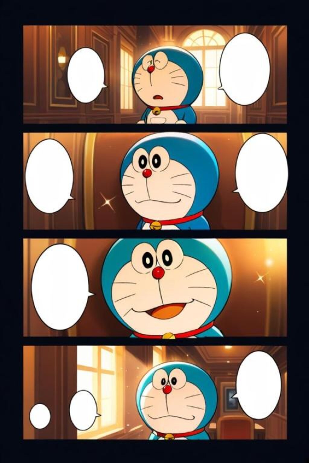 ドラえもん　漫画風