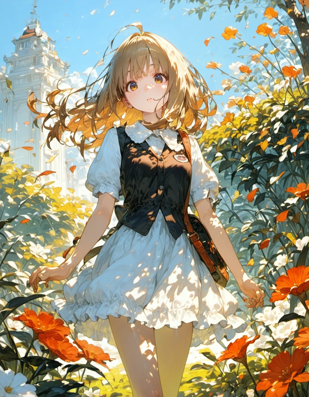 Wind Amongst the Marigolds