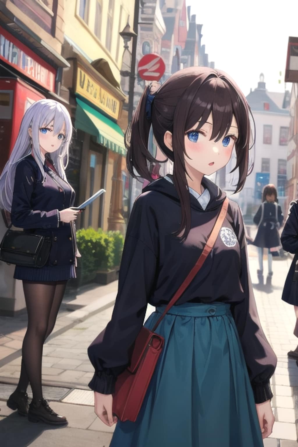 街頭インタビュー