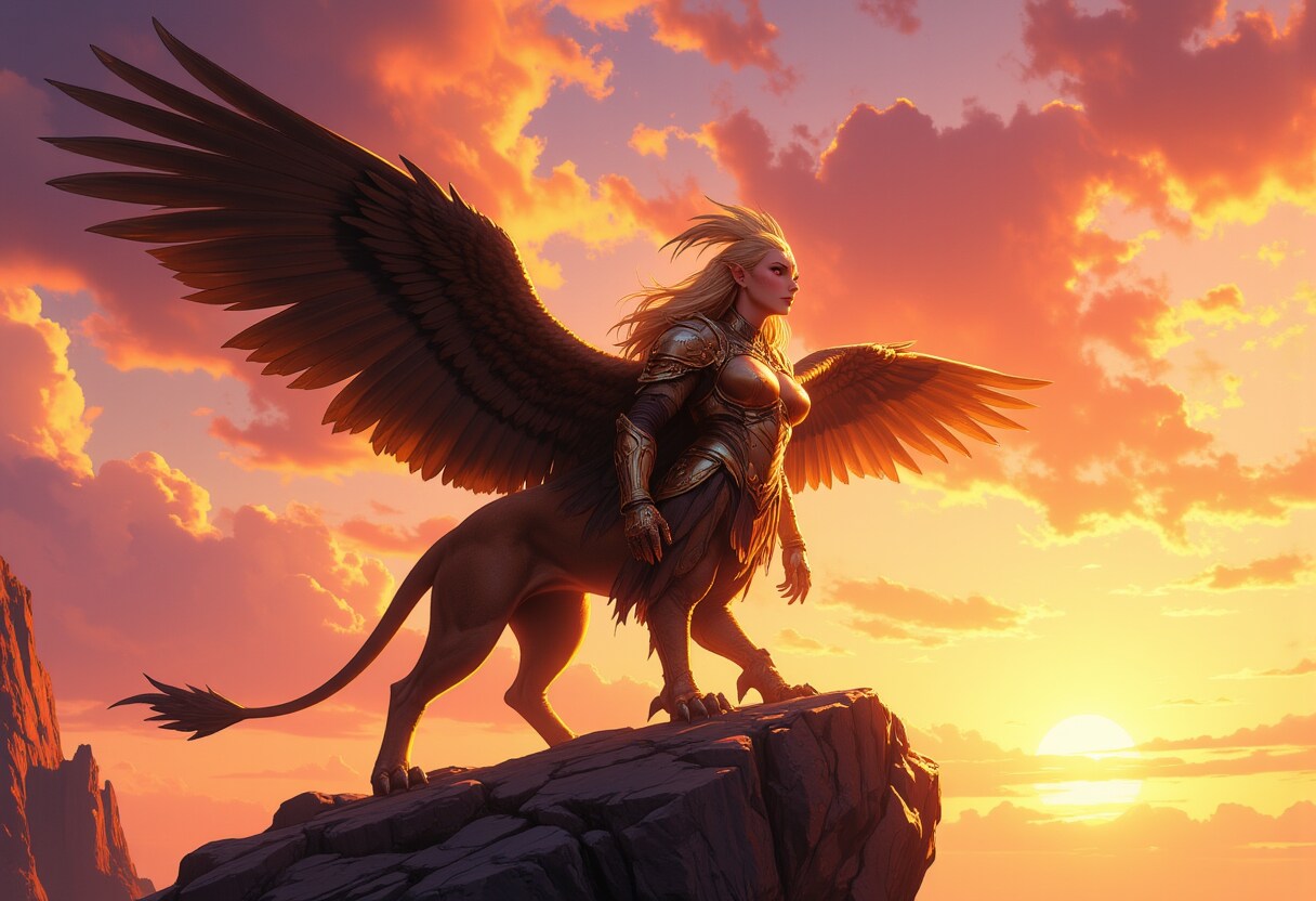 幻獣その１　グリフィン