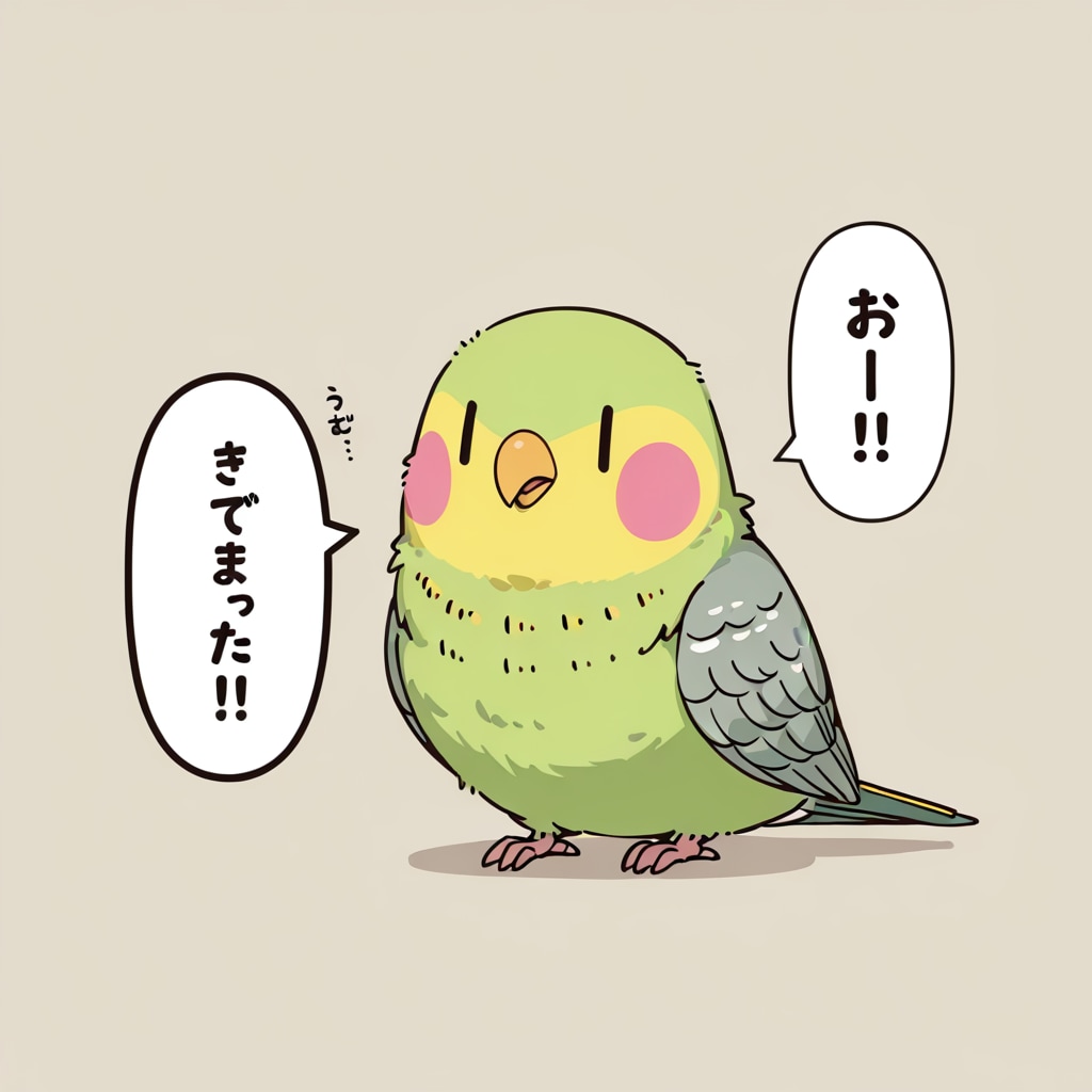 MOKA版喋るインコ