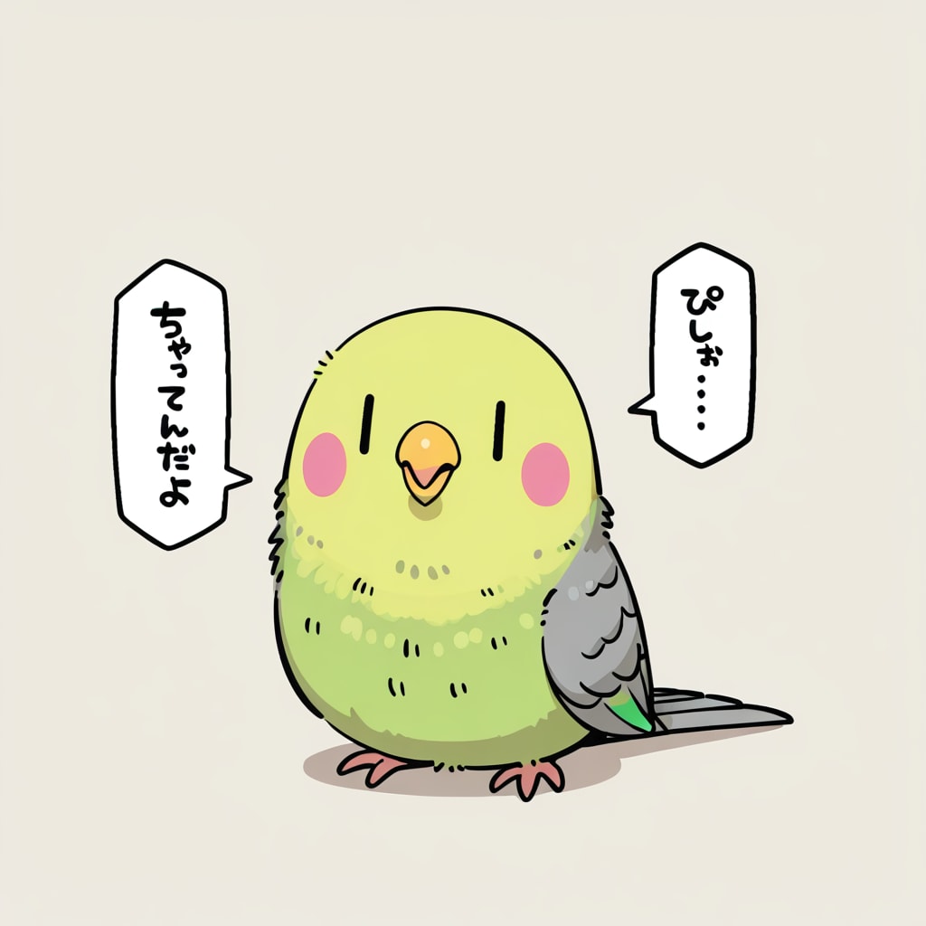 MOKA版喋るインコ