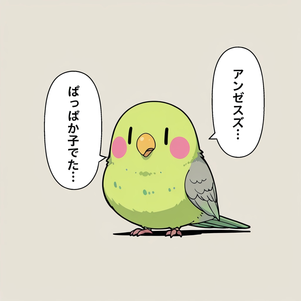 MOKA版喋るインコ | の人気AIイラスト・グラビア